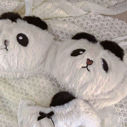 Panda Bear Bra Set