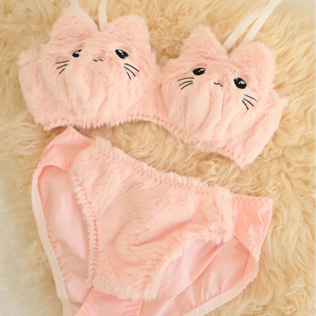Teddy Bear Bra Set